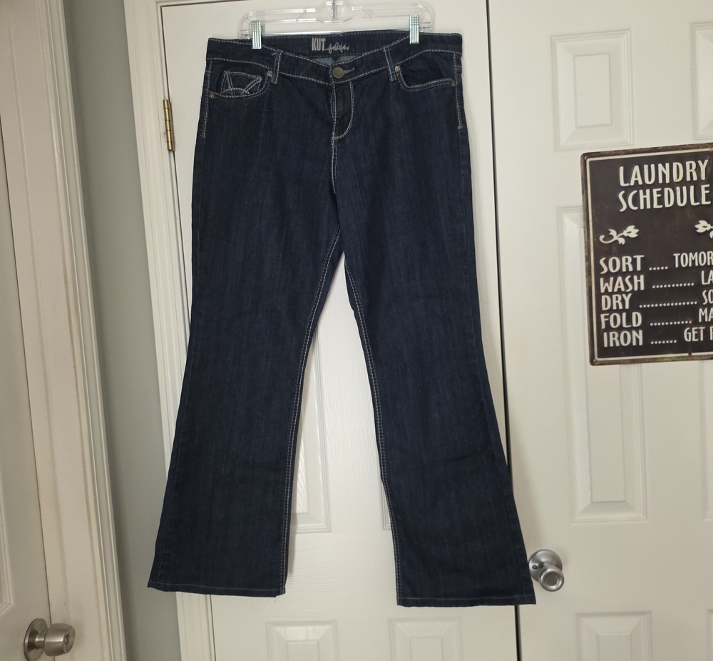 Kut from the Kloth Dark Indigo Bootcut Jeans